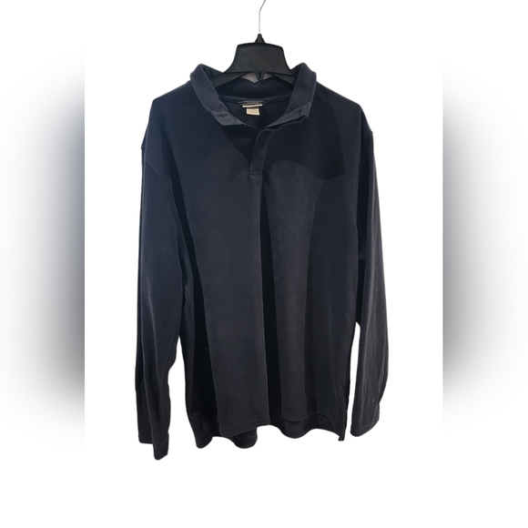 LL Bean Fleece | Men's XL Tall | 1/4 | black | - Picture 4 of 7